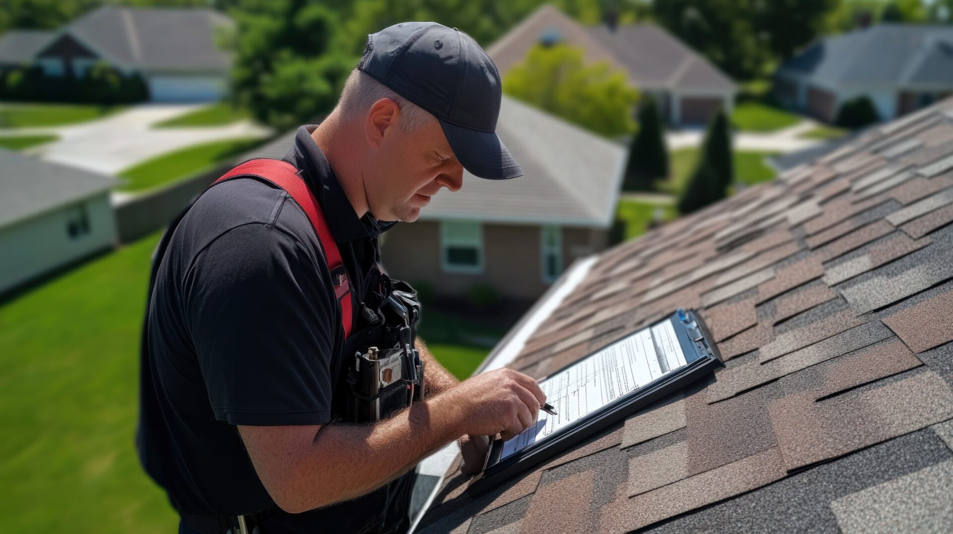 roof inspection before new roof / new shingles installation