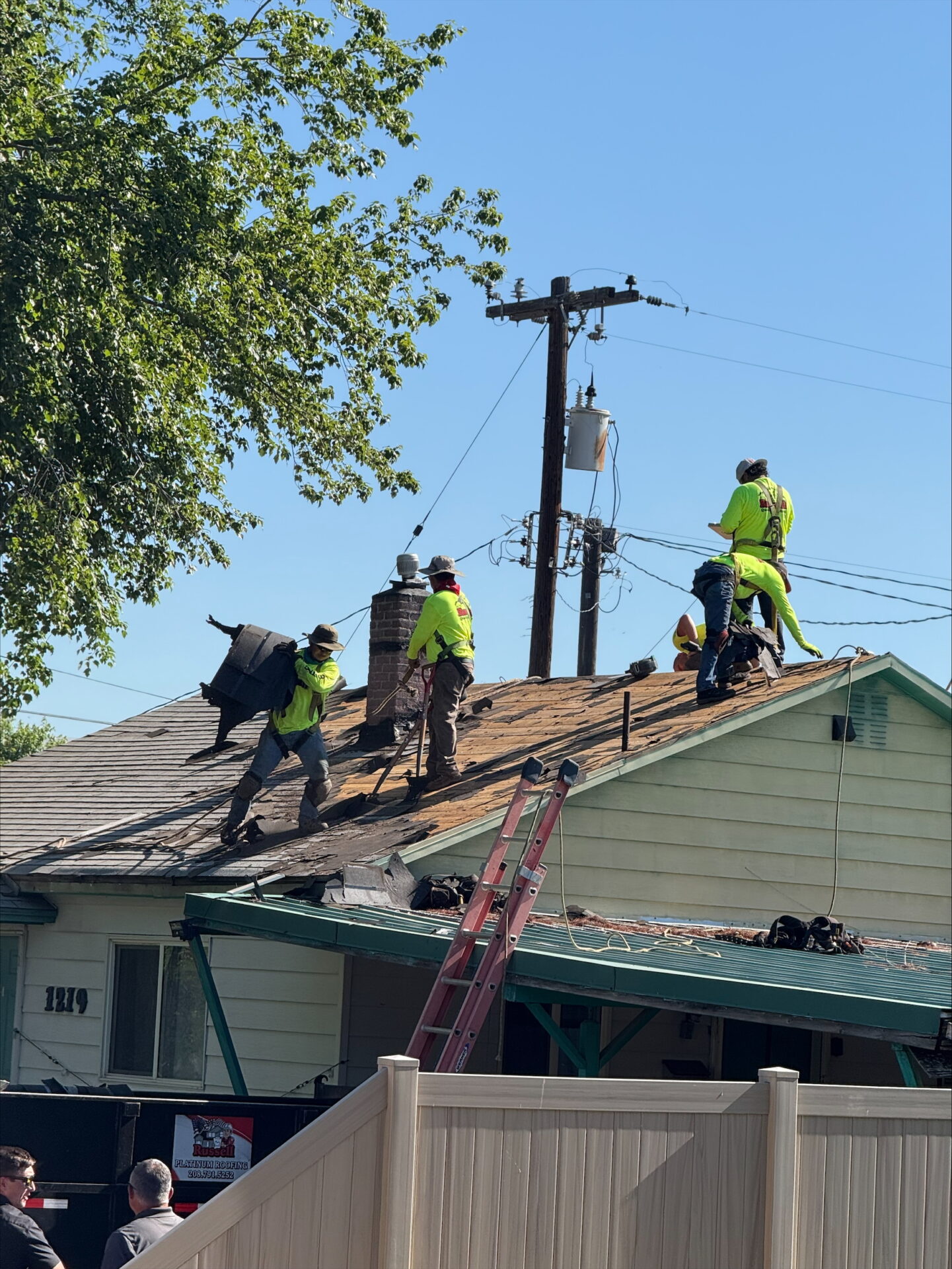 Russell Quality Roofing - Residential roof replacement in Lewiston Spokane area