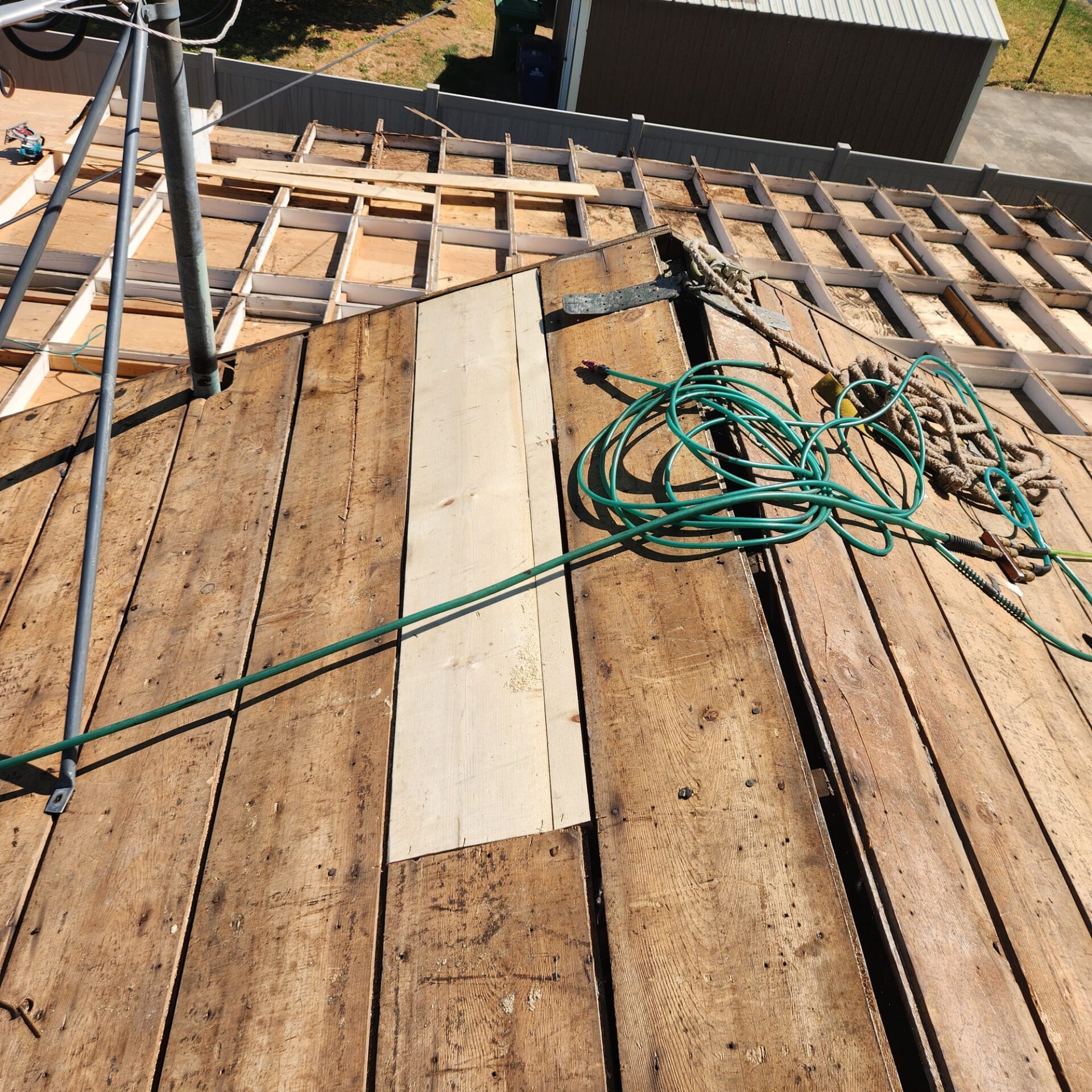 Russell Quality Roofing – Roof Repair Russell Quality Roofing doing a roof repair in the Lewiston Spokane area