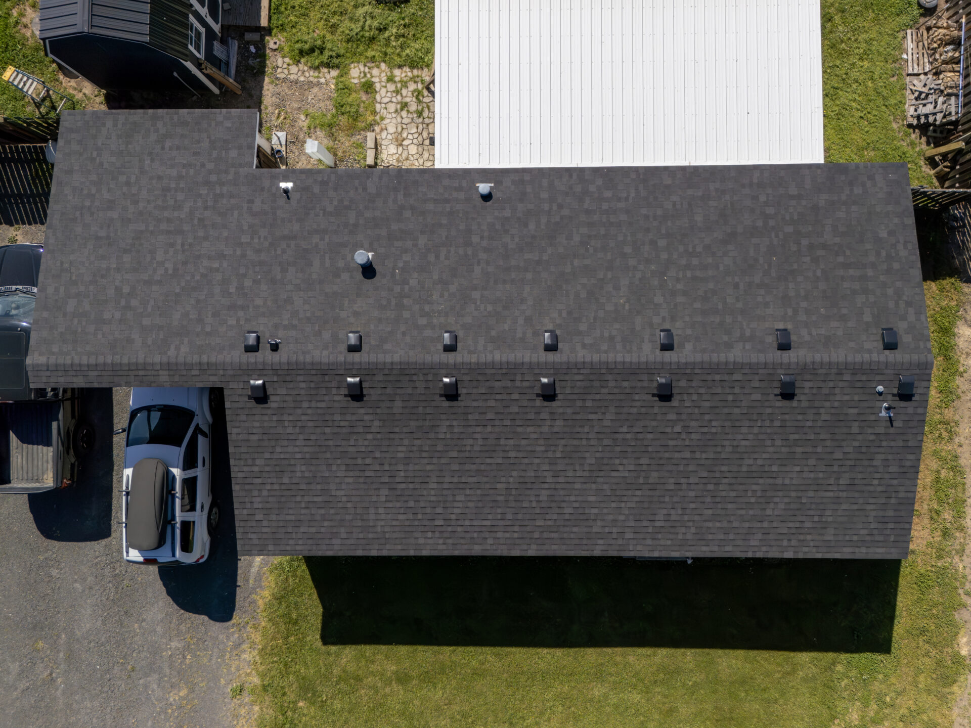 After Install New Owens Corning roofing system installed by Russell Quality Roofing on the Santos family home in Lewiston, Idaho